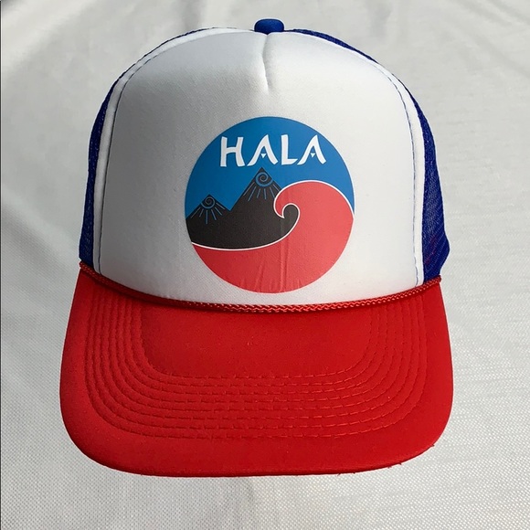 OTTO Other - OTTO Red White Blue Hala Trucker Hat NEW no tags